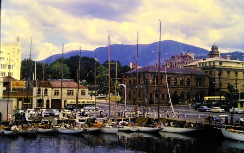 1960 - Hobart and the docks.