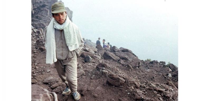 Joe Palmer - Mount Merapi, Java.- 1991