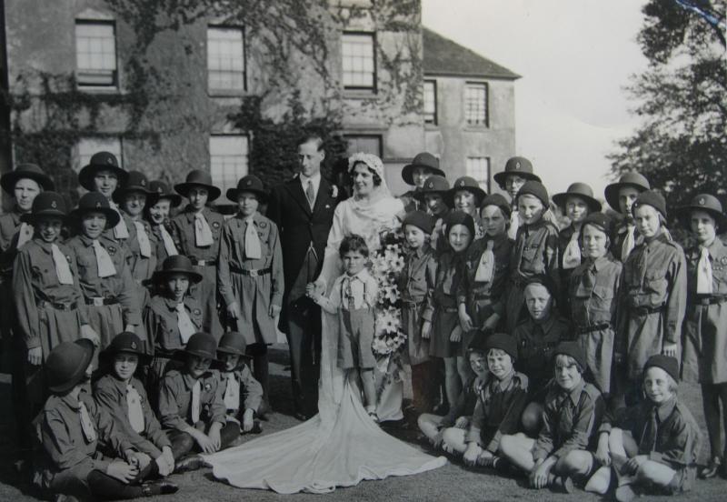 Poole wedding at Linley Wood 1936