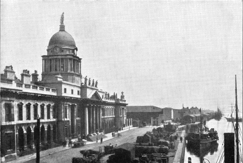 Customs House Dublin 1890s